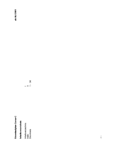 Opel Astra F schematics of Opel Corsa C bj. 2001